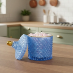 Ємність для зберігання "Спокуса", синя, 17,5 см (9157-008)