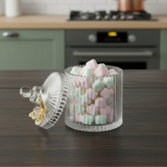 Емкость для хранения "Крылья бабочки", 17 см (9157-029)