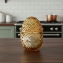 Ємність для зберігання "Фаберже", золота, 12 см (9157-053)