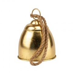 Металлический колокольчик, золотой, 19,5 см (6033-026)