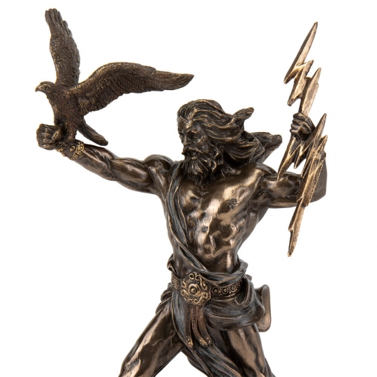 Статуетка "Зевс Громовержець", 22 см (77701A4)