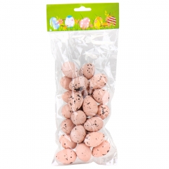 Набір міні крашанок "Перепелині яєчка", рожеві, 24 шт (9109-053)