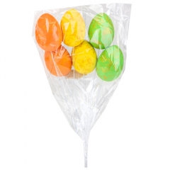 Пасхальные яйца на палочках "Солнечные краски", 6 шт (9109-068)