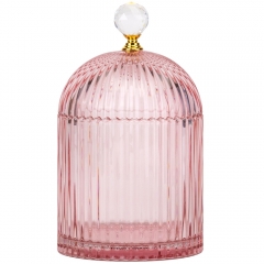 Емкость для хранения "Топаз", розовая, 16 см (9157-036)