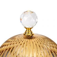 Емкость для хранения "Топаз", золотая, 16 см (9157-037)