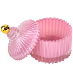 Емкость для хранения "Ария", розовая, 9 см (9157-045)