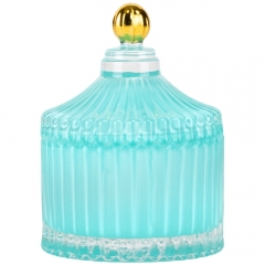 Емкость для хранения "Ария", бирюзовая, 9 см (9157-047)