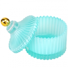 Емкость для хранения "Ария", бирюзовая, 9 см (9157-047)