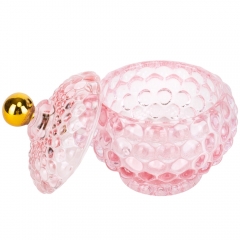 Емкость для хранения "Феникс", розовая, 12 см (9157-049)