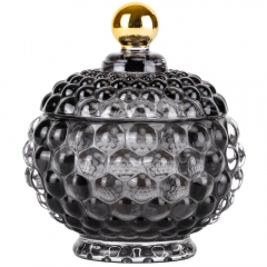 Емкость для хранения "Феникс", серая, 12 см (9157-050)