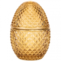 Емкость для хранения "Фаберже", золотая, 12 см (9157-053)