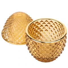 Емкость для хранения "Фаберже", золотая, 12 см (9157-053)