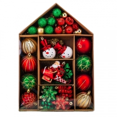 Набор елочных игрушек "Праздничное чудо" (70 шт) (9125-003)