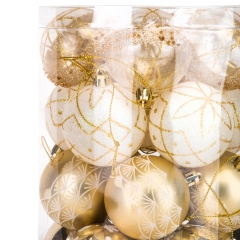 Набор елочных шаров "Золотые Чары" (30 шт) (9125-028)