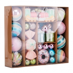 Набор елочных игрушек "Сладкий праздник" (70 шт) (9125-032)