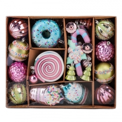 Набор елочных игрушек "Сладкий праздник" (48 шт) (9125-033)