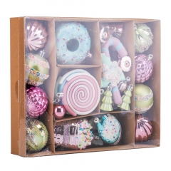 Набор елочных игрушек "Сладкий праздник" (48 шт) (9125-033)