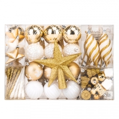 Набор елочных игрушек "Золотая Звезда" (88 шт) (9125-040)