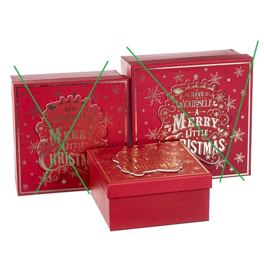 УЦІНКА Набір з 3 коробок УЦІНКА Набір з 3 коробок