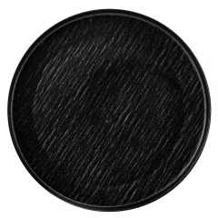 Тарілка "Обсидіан", чорна, 25,5 см (9182-018)