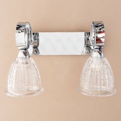 Бра на 2 лампы с прозрачными плафонами из стекла (NN008/2W) (NN008/2W)