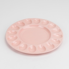 Підставка для 16 яєць "Великодній затишок", рожева, 30 см (4013-001)