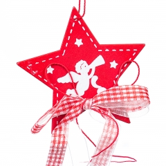 Підвіска "Різдвяна зірка" (1 шт) (0443j)