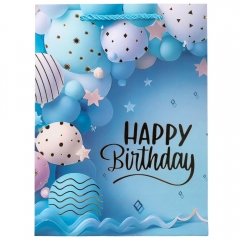 Подарочный пакет "День Рождения", 18*24 см (9164-020)