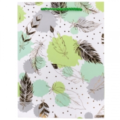 Подарочный пакет "Золотое перо", 18*24 см (9164-025)