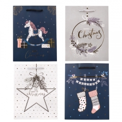 Подарочный пакет "Новогодние чудеса", 30*41,5 см * Рандомный выбор дизайна (9165-006)