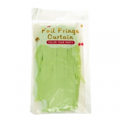 Декоративная шторка для фотозоны, зеленая (8707-007)