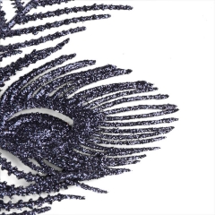 Декоративная ветка "Синее перо", 60 см. (6015-043)