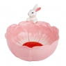 УЦІНКА Піала "Рожева квітка" (Тріщина в  глазурі на зайці чи на тарілці) (00BR-5006-004)
