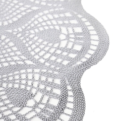 Серветки сервірувальні "Лотос", срібло (8907-032)