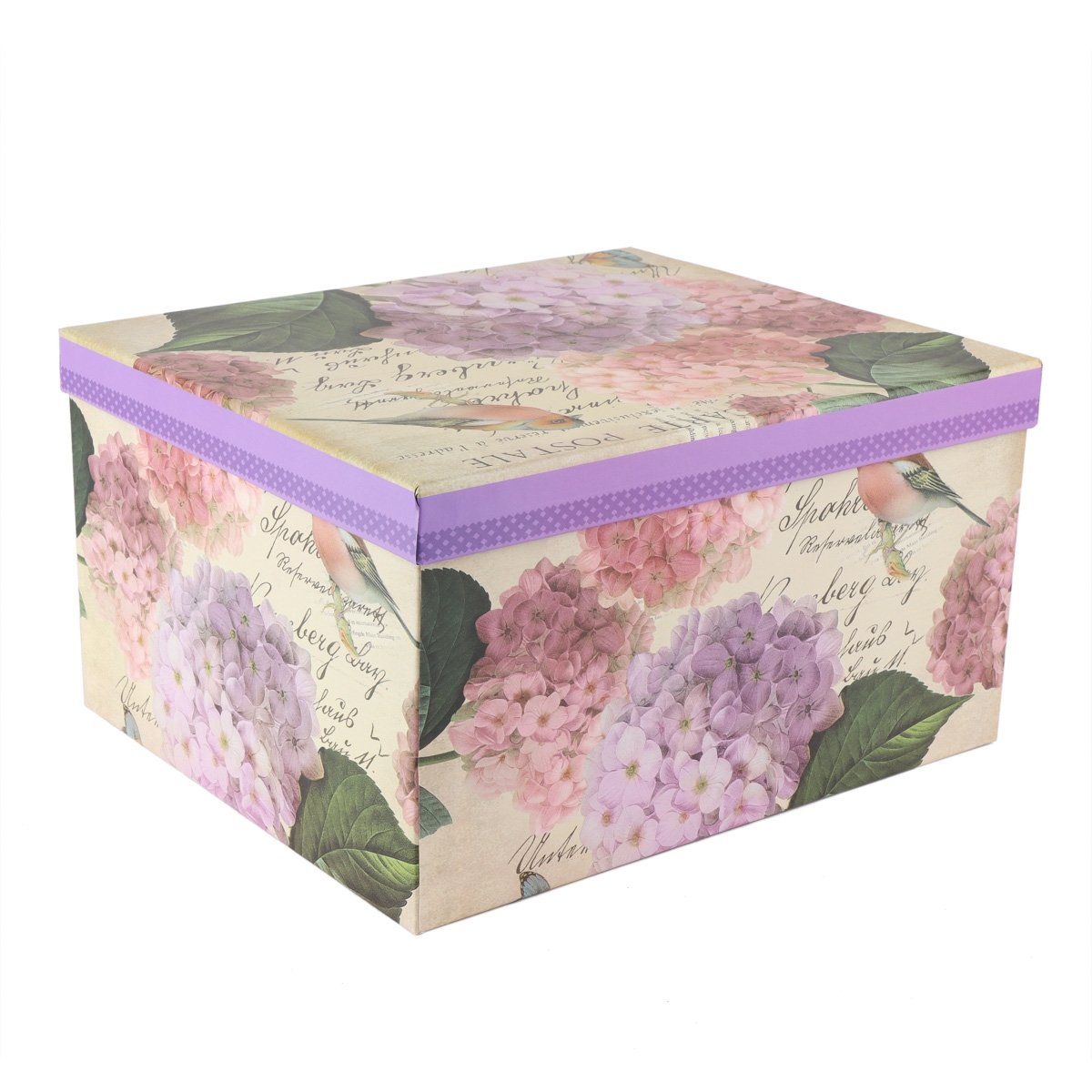 Набор из 10 коробок "Пурпурная нежность", сиреневый (8929-507), Картон, Elisey