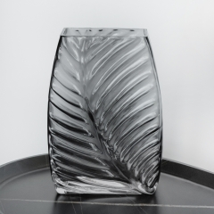 Ваза "Темний лист", 20 см (9099-002)