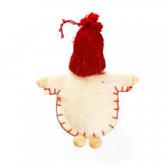 Игрушка "Дед Мороз в белом кафтане" (011NV)