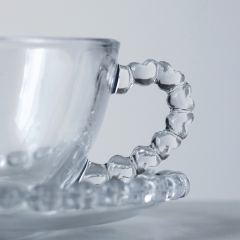 Набор чашек с блюдцем "Сердце", 200 мл (9145-005)