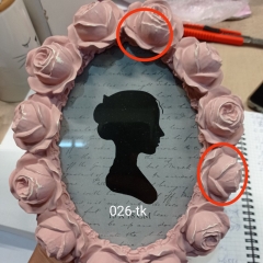 Фоторамка"Розы" (19*24 см, ф - 13*18 см) (00BR-026TK)