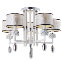 Люстра с 5 абажурами "Перламутр" (QL004/5) (QL004/5)