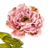Квітка штучна "Троянда піоноподібна ніжно-рожева" (2000-018PL)