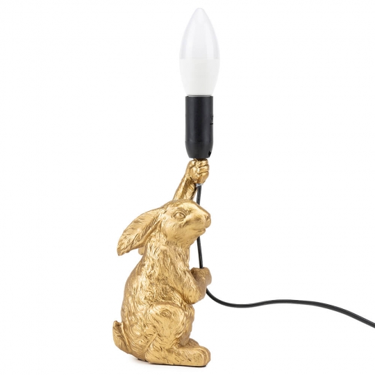 Лампа "Золотий кролик", золота (2014-002)