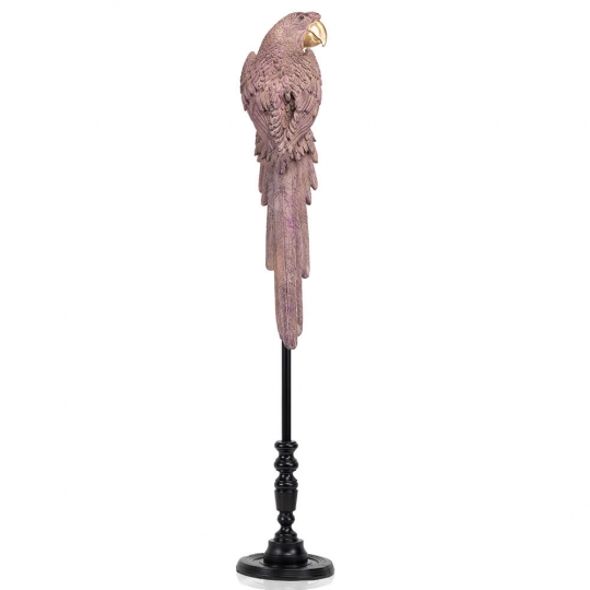Статуетка "Папуга Пінкі", 146 см., рожева (2014-011)