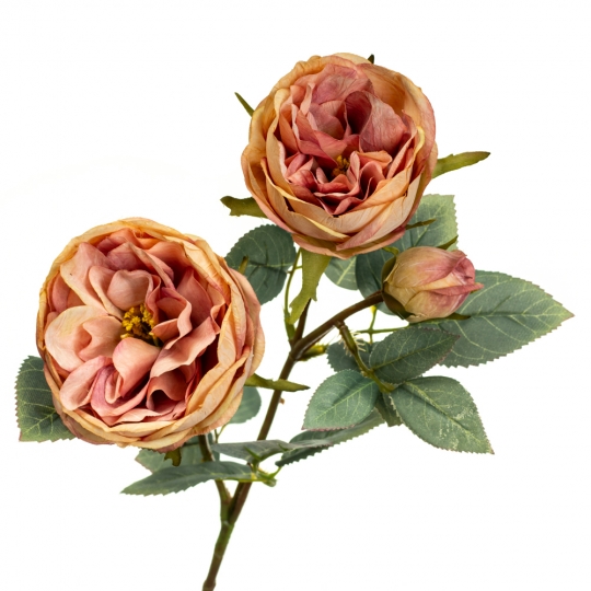 Гілка троянди, рожева (8721-021)