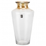 УЦІНКА Стеклянная ваза "Лоран", 35 см. (бульбашки всередині) (8604-003)
