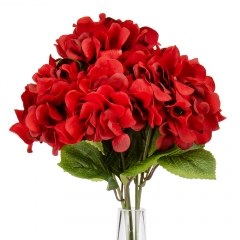 Букет гортензій, червоний (8722-039)