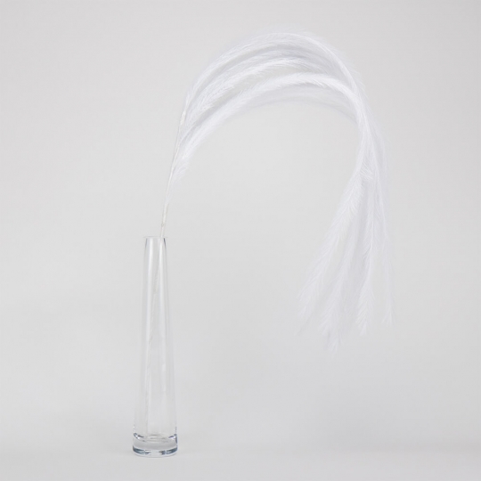 Декоративна гілка 116 см, біла (2010-154)