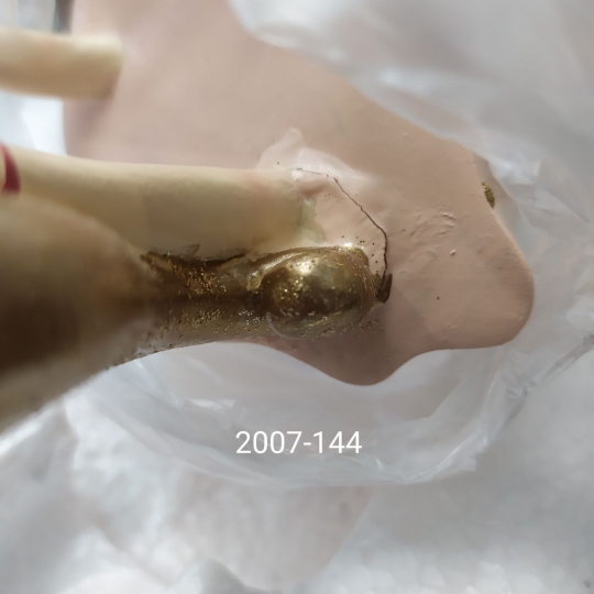 Статуетка "Повітряна  танцюристка" (Тріщина на нозі, або руці, або дефект заливки) (00BR-2007-144)
