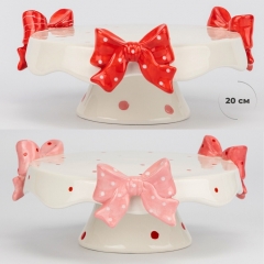 Подставка для торта "Бантики", 20 см (6037-017)