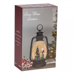 Новорічний ліхтар з підсвіткою та музикою "Сім